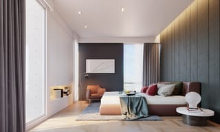 Modern peaceful bedroom with clean air. Photo by Aalo Lens on Unsplash