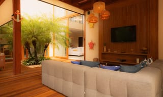 HEPA air purifier running in a basement to remove mold spores