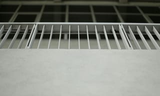 Close-up of a clean pleated furnace filter, the key component used to build a DIY box-fan air filter for wildfire smoke