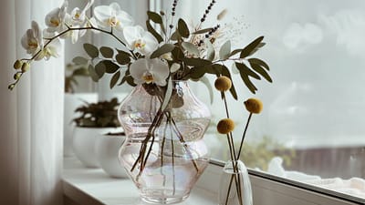 Clean home with spring flowers and natural sunlight. Photo by Igor Karimov on Unsplash