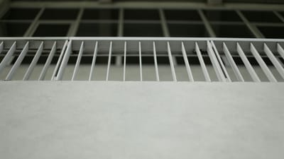 Close-up of a clean pleated furnace filter, the key component used to build a DIY box-fan air filter for wildfire smoke